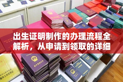 龙泉出生证明制作的办理流程全解析，从申请到领取的详细指南